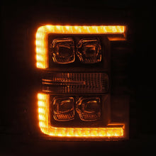 Load image into Gallery viewer, 11-16 Ford Super Duty NOVA-Series LED Projector Headlights Alpha-Black
