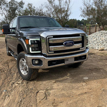 Load image into Gallery viewer, 11-16 Ford Super Duty NOVA-Series LED Projector Headlights Alpha-Black