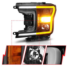 Load image into Gallery viewer, Anzo FORD F-150 18-20 PROJECTOR PLANK STYLE SWITCHBACK HEADLIGHTS BLACK