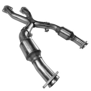 Kooks -5/8" HEADER AND GREEN CATTED X-PIPE KIT. 1999-2004 MUSTANG GT 4.6L 2V (W/EGR)