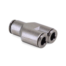 Load image into Gallery viewer, Y-Tee 1/4" Tube X1/4" Tube X 1/4" Tube