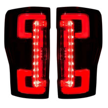 Load image into Gallery viewer, Recon Smoked Lens OLED Tail Lights 2020-2022 Ford Super Duty