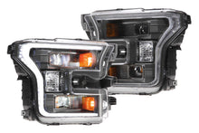 Load image into Gallery viewer, Morimoto LF550 XB Hybrid LED Heads: Ford F150 (15-17) (Set / Smoked)