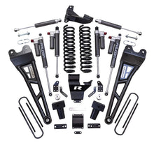 Load image into Gallery viewer, 4" COIL SPRING SUSPENSION SYSTEM WITH FALCON MAX3.3 SHOCKS AND RADIUS ARMS - 2017-2022 FORD SUPER DUTY F250/F350 4WD