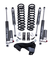 Load image into Gallery viewer, 2.5" Coil Spring Front Lift Kit W/Falcon 2.1 Monotube Fronts And Tow Haul Rear Shocks - Ford Super Duty Diesel 4WD 2017-2026