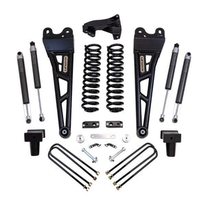 ReadyLift 4" COIL SPRING LIFT KIT WITH FALCON SHOCKS AND RADIUS ARMS - FORD SUPER DUTY DIESEL 4WD 2017-2022 F-350 AND F-250