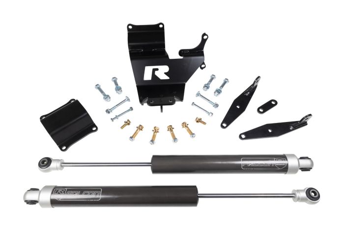 ReadyLift FORD SD F-250/F-350 DUAL STEERING STABILIZER WITH FALCON