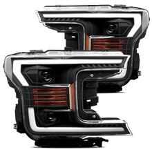 Load image into Gallery viewer, AlphaRex 18-20 Ford F150 LUXX-Series LED Projector Headlights Black