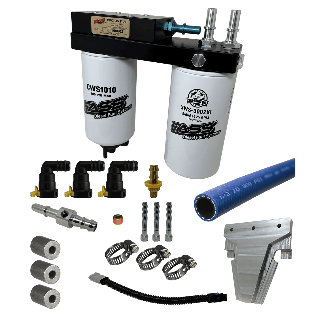 FASS Fuel Systems Drop-In Series Diesel Fuel System for 2017-2024 Ford 6.7L Powerstroke (DIFSFRD1001)