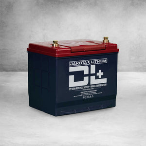 DL+ 12V 135AH DUAL PURPOSE 1000CCA STARTER BATTERY PLUS DEEP CYCLE PERFORMANCE