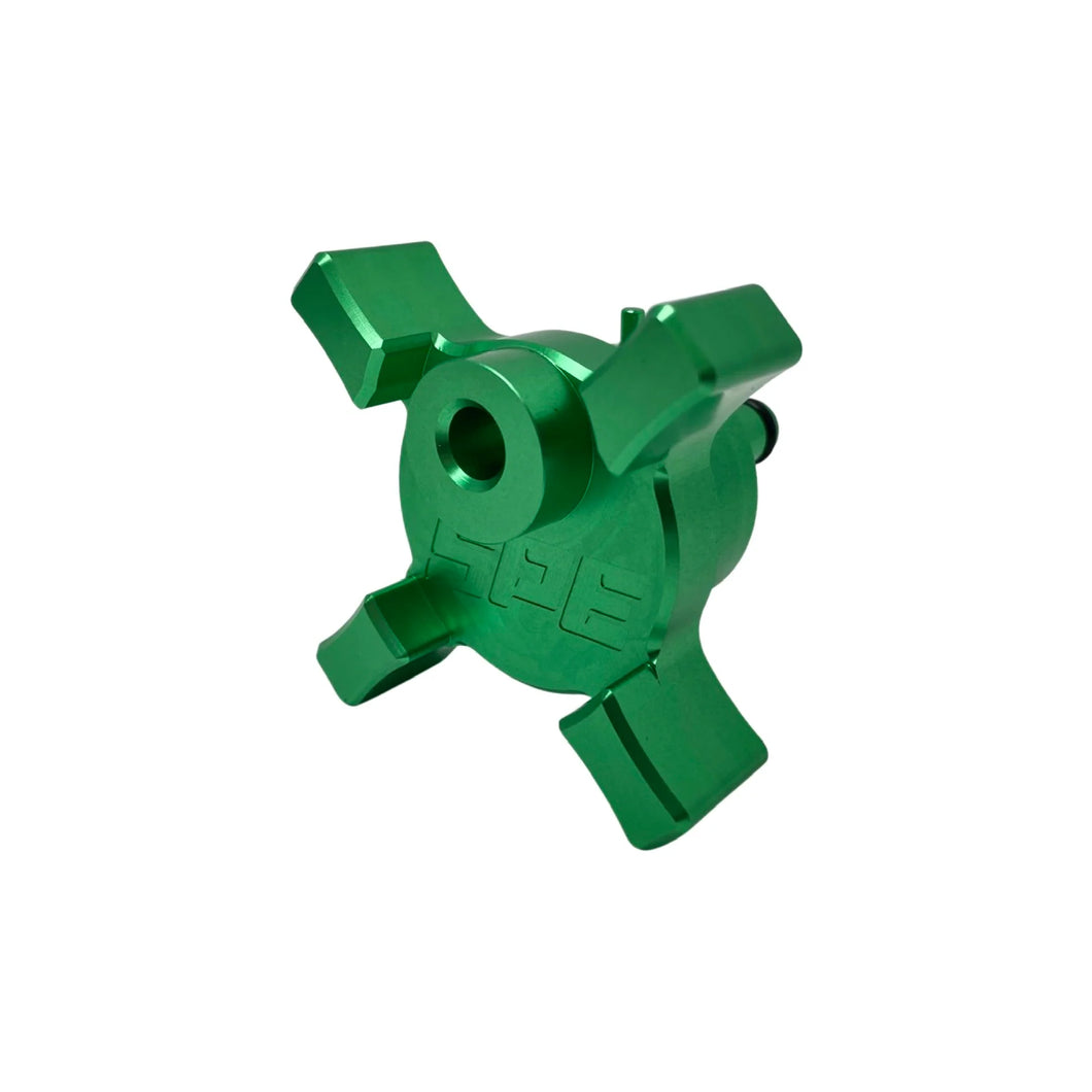 SPE MOTORSPORT 2017-2022 6.7L POWERSTROKE GEN-2 BILLET FUEL DRAIN VALVE