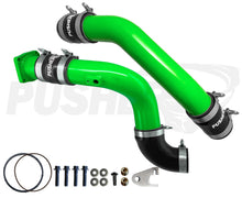 Load image into Gallery viewer, Pusher 3" Hot &amp; Cold Side Charge Tubes for 2023+ Ford F250/350 6.7L Powerstroke w/ Throttle Valve Replacement