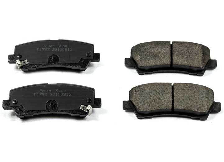 thumbnail interactive-video image 1 of PowerStop® 16-1654 - Z16 Evolution Clean Ride Ceramic Front Disc Brake Pads 1 of 14