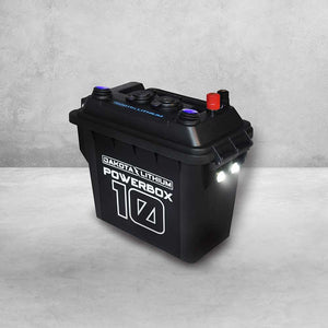 DAKOTA LITHIUM POWERBOX 10, 12V 10AH BATTERY INCLUDED