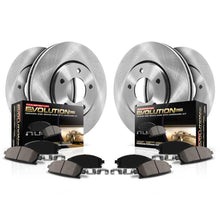 Load image into Gallery viewer, Power Stop Z17 Evolution Plus Stock Replacement Brake Kits (Front and Rear) KOE6810