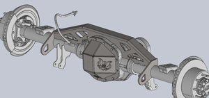 PMF 2017-2022 SD M275 WELDON REAR AXLE TRUSS