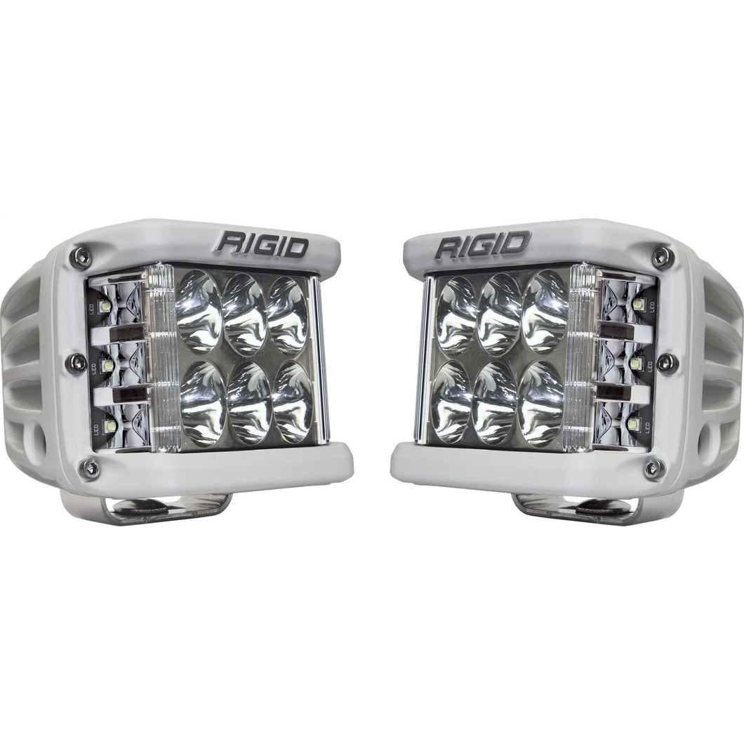RIGID D-SS PRO Side Shooter Driving Optic Surface Mount White Housing Pair