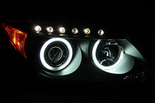 Load image into Gallery viewer, ANZO 121119 2005-2010 Scion Tc Projector Headlights w/ Halo Black (CCFL)
