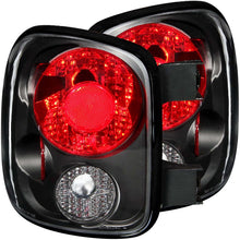 Load image into Gallery viewer, ANZO 211028 1999-2004 Chevrolet Silverado Taillights Black