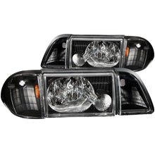 Load image into Gallery viewer, ANZO 121281 2005-2011 Toyota Tacoma Projector Headlights w/ Halos Chrome