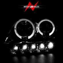 Load image into Gallery viewer, ANZO 111032 1997.5-2003 Ford F-150 Projector Headlights w/ Halo and LED Chrome 1pc