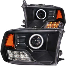 Load image into Gallery viewer, ANZO 111264 2009-2014 Ford F-150 Projector Headlights w/ U-Bar Chrome