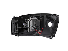 Load image into Gallery viewer, ANZO 111209 2006-2008 Dodge Ram 1500 Projector Headlights w/ Halo Black