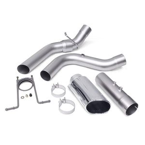 Banks Power 48947 17+ GM Duramax L5P 2500/3500 Monster Exhaust System - SS Single Exhaust w/ Chrome Tip