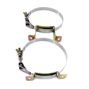 Nitrous STAINLESS STEEL BOTTLE BRACKETS FOR 10LB & 15LB ALUMINUM BOTTLES