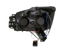 Load image into Gallery viewer, ANZO 111095 2004-2007 Nissan Armada Projector Headlights w/ Halo Black (CCFL)