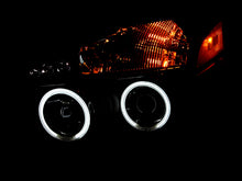 Load image into Gallery viewer, ANZO 111095 2004-2007 Nissan Armada Projector Headlights w/ Halo Black (CCFL)