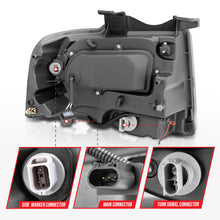 Load image into Gallery viewer, ANZO 111114 2007-2014 Ford Expedition Projector Headlights Chrome