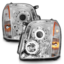 Load image into Gallery viewer, ANZO 111147 2007-2014 Gmc Yukon Projector Headlights w/ Halo Chrome (CCFL)