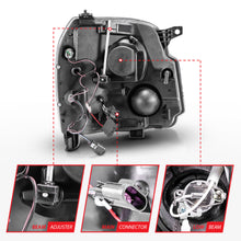 Load image into Gallery viewer, ANZO 111147 2007-2014 Gmc Yukon Projector Headlights w/ Halo Chrome (CCFL)
