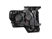 Load image into Gallery viewer, ANZO 111161 2009-2014 Ford F-150 Projector Headlights w/ Halo Black (CCFL)