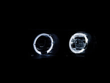 Load image into Gallery viewer, ANZO 111189 1999-2002 Chevrolet Silverado 1500 Projector Headlights w/ Halo Black