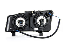 Load image into Gallery viewer, ANZO 111212 2003-2006 Chevrolet Silverado 1500 Crystal Headlights w/ Halo Black