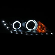 Load image into Gallery viewer, ANZO 111248 2011-2013 Kia Sorento Projector Headlights w/ Halo Black (CCFL)