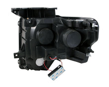 Load image into Gallery viewer, ANZO 111298 2009-2014 Ford F-150 Projector Headlights w/ Halo Black (CCFL) G2