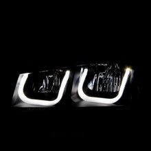 Load image into Gallery viewer, ANZO 111312 2003-2006 Chevrolet Silverado 1500 Projector Headlights w/ U-Bar Black