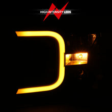 Load image into Gallery viewer, ANZO 111398 18-19 Ford F-150 Projector Headlights w/Plank Style Switchback Black w/Amber