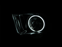 Load image into Gallery viewer, ANZO 121033 2005-2009 Ford Mustang Crystal Headlights w/ Halo Black (CCFL)