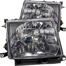 Load image into Gallery viewer, ANZO 121139 1997-2000 Toyota Tacoma Crystal Headlights Black