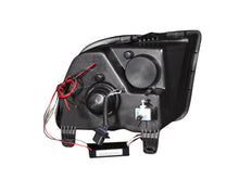 Load image into Gallery viewer, ANZO 121166 2005-2009 Ford Mustang Projector Headlights w/ Halo Black