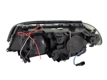 Load image into Gallery viewer, ANZO 121269 2000-2003 BMW 3 Series E46 Projector Headlights w/ Halo Black