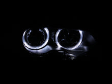 Load image into Gallery viewer, ANZO 121269 2000-2003 BMW 3 Series E46 Projector Headlights w/ Halo Black