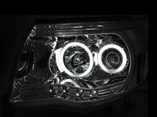 Load image into Gallery viewer, ANZO 121281 2005-2011 Toyota Tacoma Projector Headlights w/ Halos Chrome