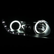 Load image into Gallery viewer, ANZO 121454 2006-2011 Honda Civic Projector Headlights w/ Halo Black (CCFL)
