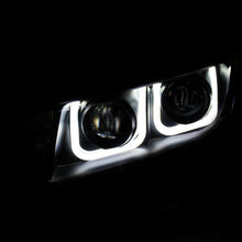 Load image into Gallery viewer, ANZO 121508 2014-2015 Chevrolet Camaro Projector Headlights w/ U-Bar Black