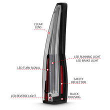 Load image into Gallery viewer, ANZO 311297 2007-2014 Chevrolet TahOE Led Taillights Red/Clear